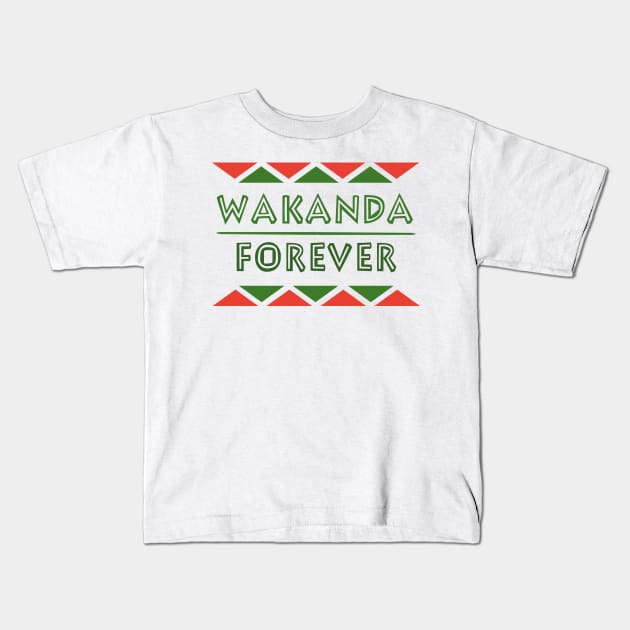 WAKANDA Apparel Classic Kids T-Shirt by mangobanana